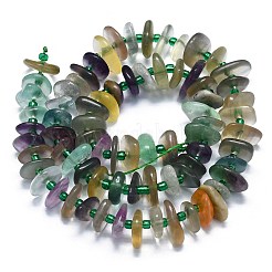 Natural Fluorite Beads Strands&nbsp;G-K245-H16-04