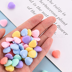 Opaque Acrylic Beads&nbsp;X-TACR-S154-44D