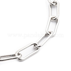 Iron Paperclip Chain Bracelets&nbsp;BJEW-JB0544-03