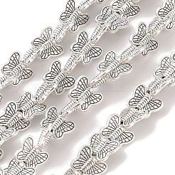 Tibetan Style Butterfly Alloy Bead Strands&nbsp;TIBEB-O007-07-RS