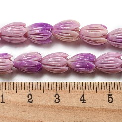 Synthetic Coral Dyed Beads Strands&nbsp;CORA-P008-04A-02