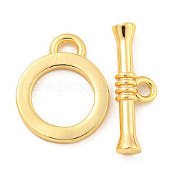 Brass Toggle Clasps&nbsp;KK-A223-02G