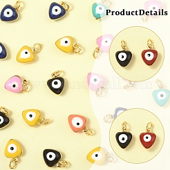 26Pcs Brass Enamel Charms&nbsp;KK-FS0001-68