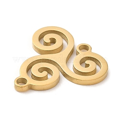 Ion Plating(IP) 304 Stainless Steel Connector Charms&nbsp;STAS-A086-13G