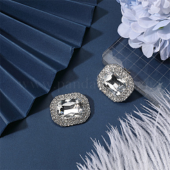 2Pcs Alloy Shoe Shoe Clips&nbsp;FIND-GF0006-07C