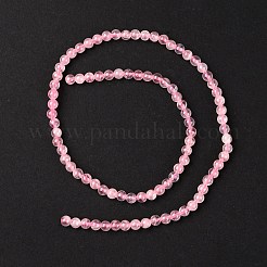 Natural Madagascar Rose Quartz Beads Strads&nbsp;X-G-D655-4mm