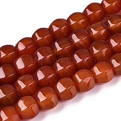 Dyed Natural Agate Beads Strands&nbsp;G-T144-50A-04