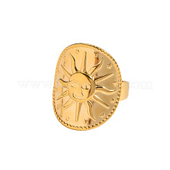 304 Stainless Steel Cuff Open Rings for Women&nbsp;SM8613