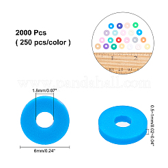 Handmade Polymer Clay Beads Strands&nbsp;CLAY-AR0001-03