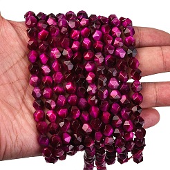 Natural Tiger Eye Beads Strands&nbsp;G-I217-B-01G