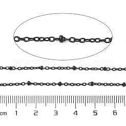 Ion Plating(IP) 304 Stainless Steel Cable Chains&nbsp;CHS-F007-15B
