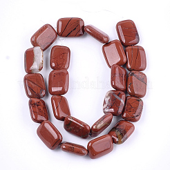Natural Red Jasper Beads Strands&nbsp;G-T121-14