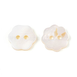 Freshwater Shell Buttons&nbsp;BUTT-T013-10