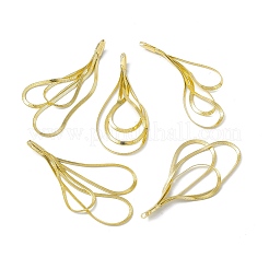 Rack Plating Brass Big Pendants&nbsp;KK-I696-11G