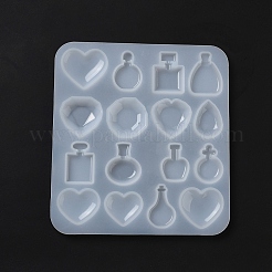 Perfume Bottle/Heart Cabochon DIY Silicone Molds&nbsp;X1-DIY-F139-02