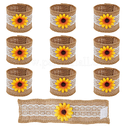Burlap Napkin Ring Buckle&nbsp;AJEW-WH0018-55
