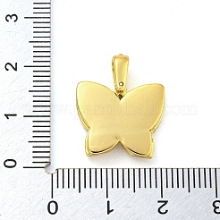 Brass Micro Pave Clear Cubic Zirconia Pendants&nbsp;FIND-Z044-08G