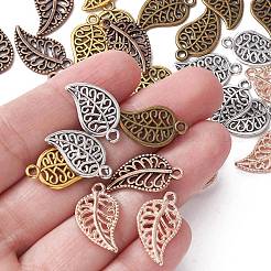 30PCS 5Colors Tibetan Style Alloy Pendants&nbsp;TIBEP-YW0001-61
