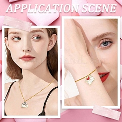 12Pcs 3 Styles Alloy Enamel Pendants&nbsp;ENAM-YW0006-80
