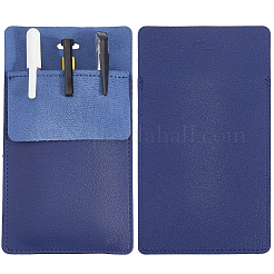 Rectangle PU Leather Pocket Pen Bag for Doctor Nurse&nbsp;LS-AJEW-WH20060-95A