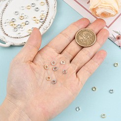 18Pcs Brass Ring Charm Connectors&nbsp;KK-FS0002-16S