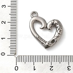 304 Stainless Steel Pendants&nbsp;STAS-M070-12P