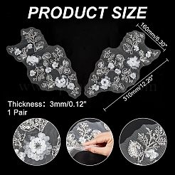 Computerized Embroidery Polyester Sew on Patches&nbsp;DIY-WH0273-93