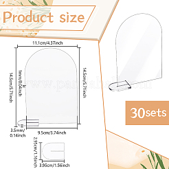 Acrylic Table Sign Holders&nbsp;AJEW-WH0709-089