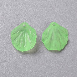 Transparent Frosted Acrylic Pendants&nbsp;MACR-S371-01A-733