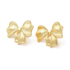 Real 18K Gold Plated Brass Stud Earrings&nbsp;EJEW-G382-11B-G