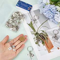 20Pcs Alloy Keychain&nbsp;KEYC-SC0001-16A