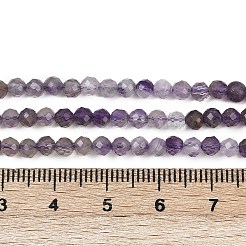 Natural Amethyst Beads Strands&nbsp;G-RM2025-B38-3mm