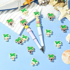 20Pcs 2 Colors Opaque Acrylic and Enamel  Beads&nbsp;OACR-CJ0002-57