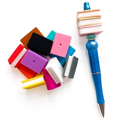 Book Food Grade Silicone Beads&nbsp;PW-WG54979-M