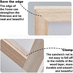 Wooden Paper Making&nbsp;DIY-WH0171-49E