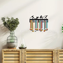 Fashion Iron Medal Hanger Holder Display Wall Rack&nbsp;ODIS-WH0037-426