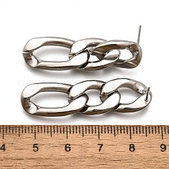 Non-Tarnish 304 Stainless Steel Stud Earrings&nbsp;X-EJEW-D095-23P