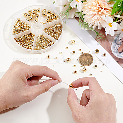 880Pcs 5 Styles 304 Stainless Steel Beads&nbsp;STAS-BC0004-22