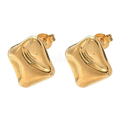 304 Stainless Steel Stud Earrings for Women&nbsp;EJEW-K333-28G