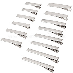 70Pcs 7 Styles Iron Flat Alligator Hair Clip Findings&nbsp;IFIN-TA0001-69