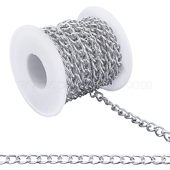 5M Aluminium Twisted Curb Chains&nbsp;CHA-BM0001-01S