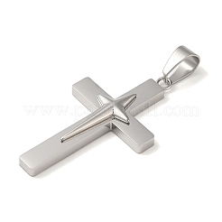 Non-Tarnish 304 Stainless Steel Pendants&nbsp;STAS-C105-03P