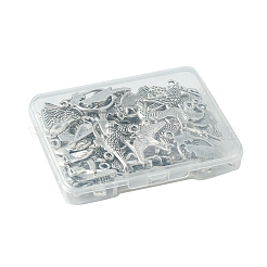 42Pcs 7 Style Alloy Pendants&nbsp;FIND-FS0001-67