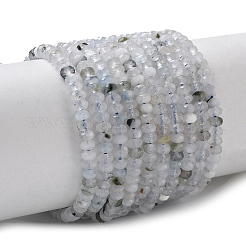 Natural White Tourmaline Beads Strands&nbsp;G-L651-B05-4x2mm-01