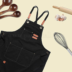 Canvas Cotton Apron&nbsp;AJEW-WH20060-29B