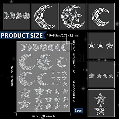 Glass Hotfix Rhinestone&nbsp;DIY-WH0504-343
