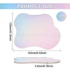 Acrylic Cup Mats&nbsp;AJEW-WH0332-41