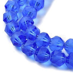 Electroplate Transparent Glass Beads Strands&nbsp;EGLA-I018-FA04
