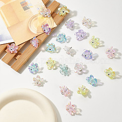 30Pcs 5 Styles Transparent Acrylic Pendants&nbsp;PALLOY-SW00143