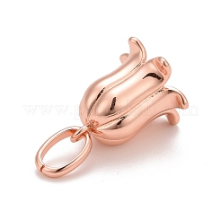 Rack Plating Brass Pendants&nbsp;KK-M228-01RG